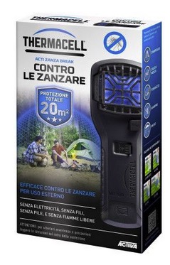 THERMACELL SCUDO ANTI ZANZARE PORTATILE GREEN